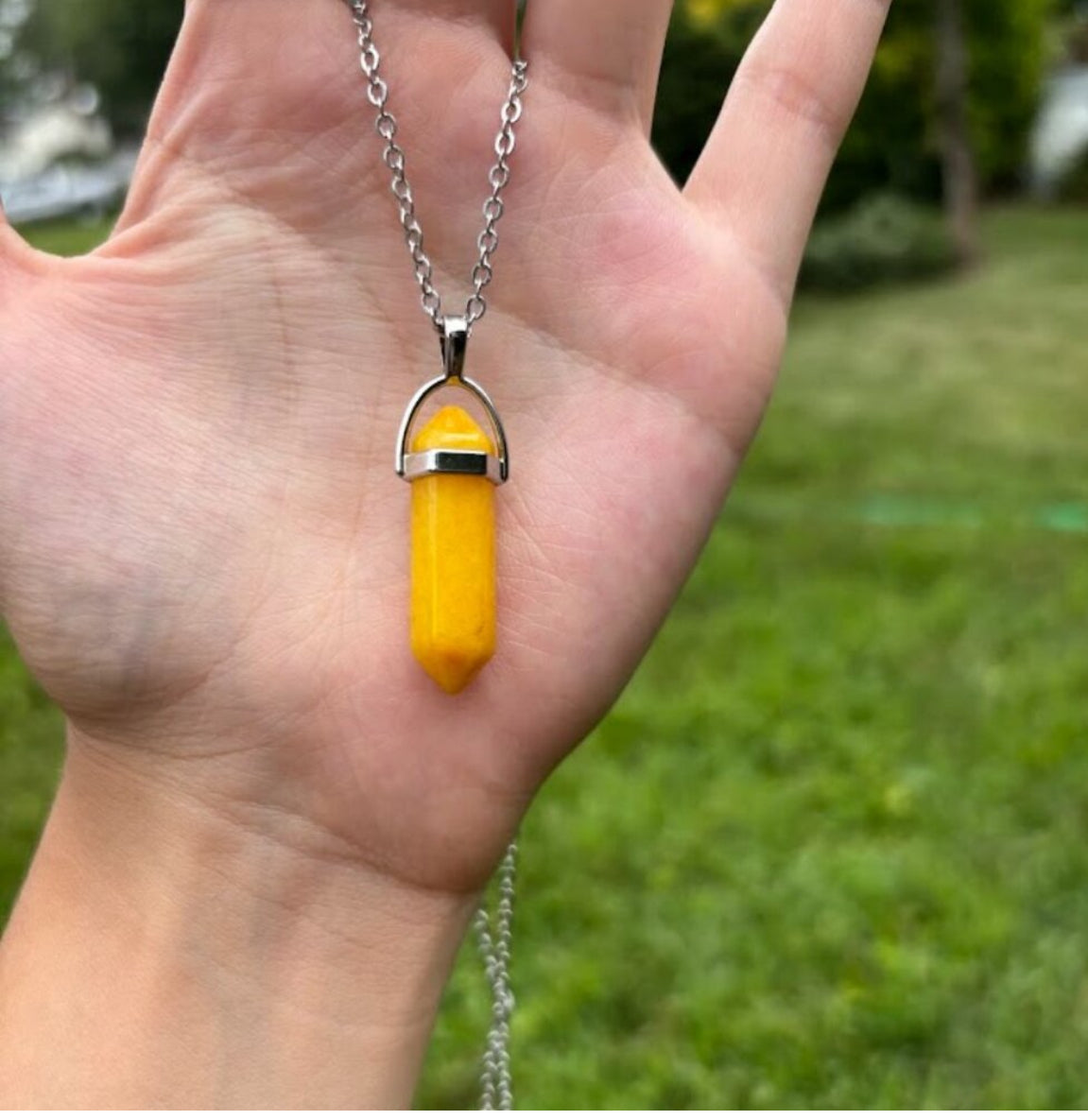 Crystal Pendant Necklace