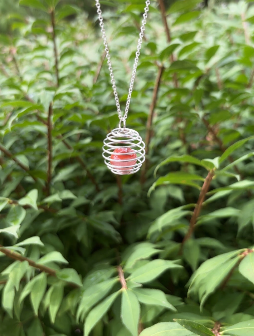Crystal Wire Wrapped Necklace