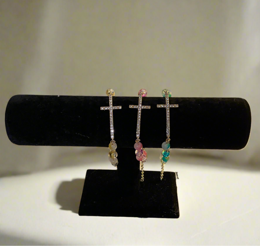Cross Charm Braclet