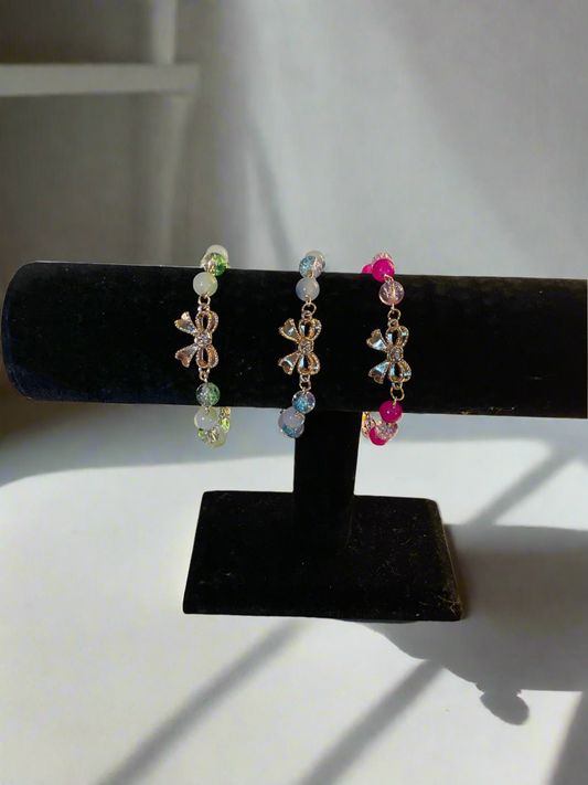 Bow Charm Bracelet