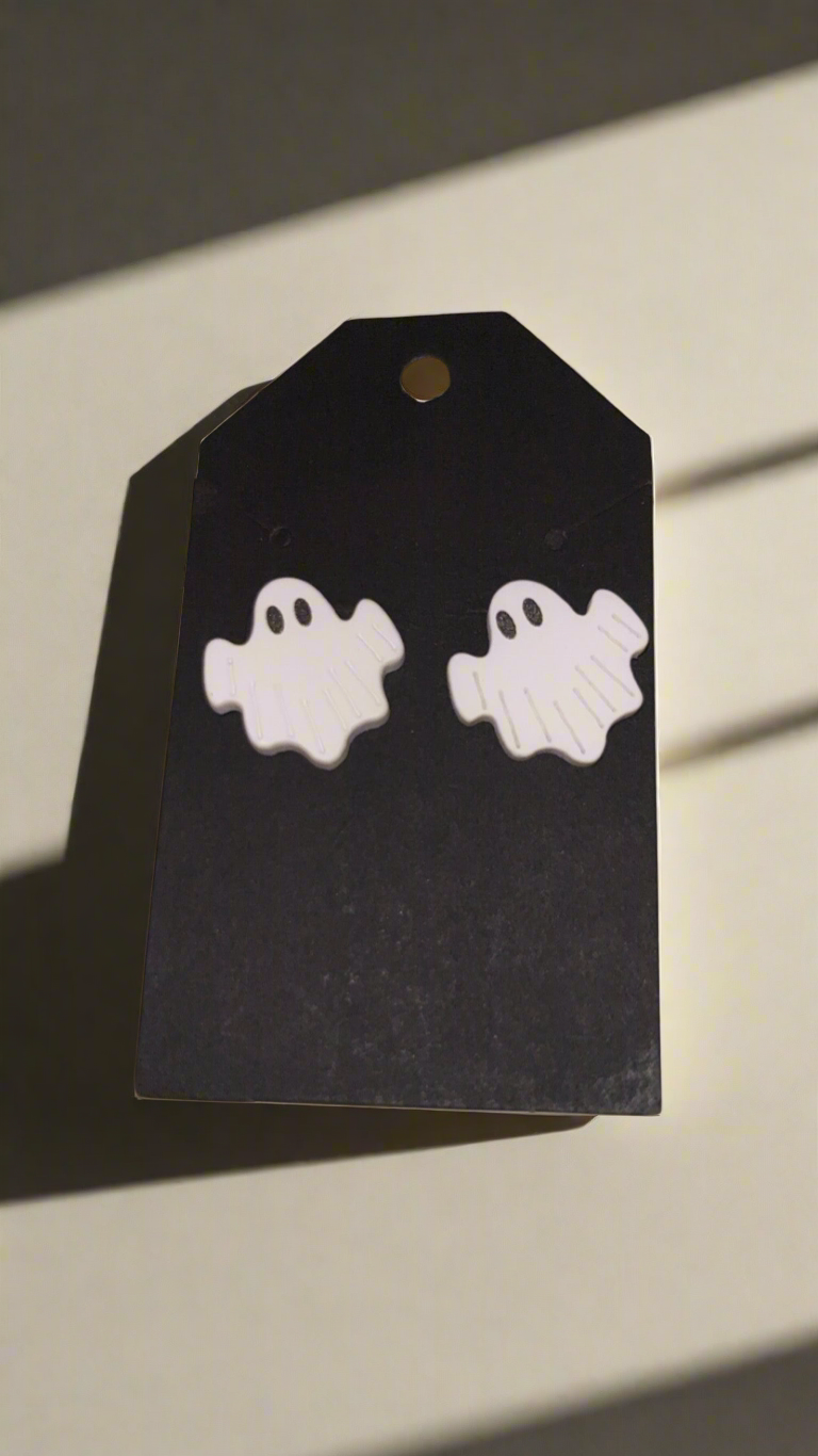 Ghost Halloween Earrings