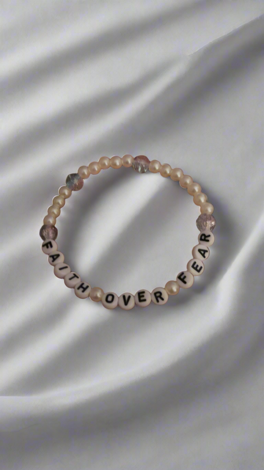 “Faith Over Fear” Bracelet
