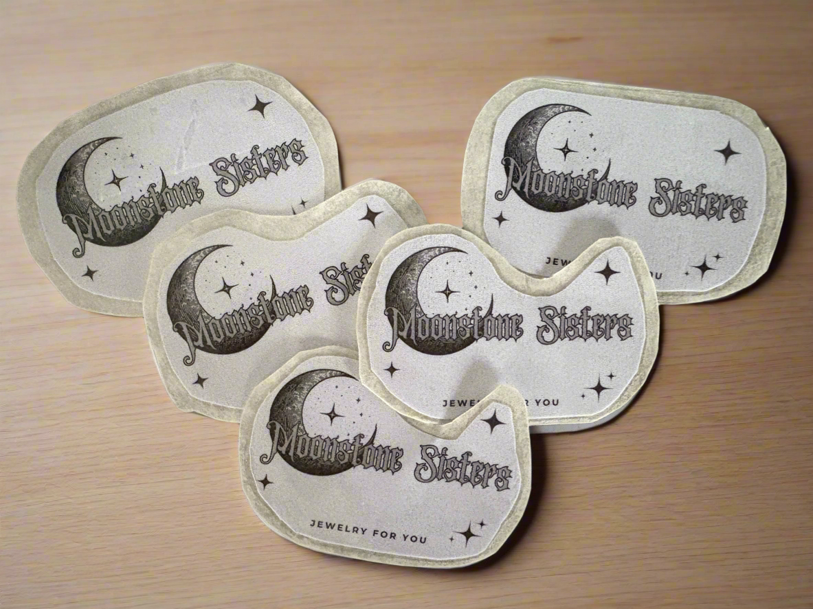Handmade Moonstone Sisters sticker