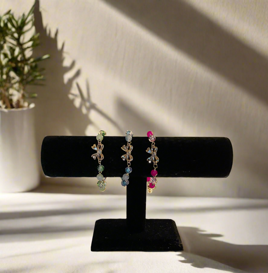 Bow Charm Bracelet