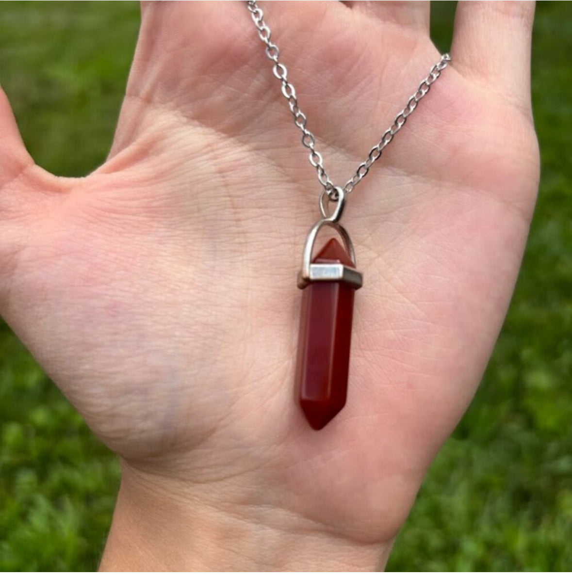 Crystal Pendant Necklace
