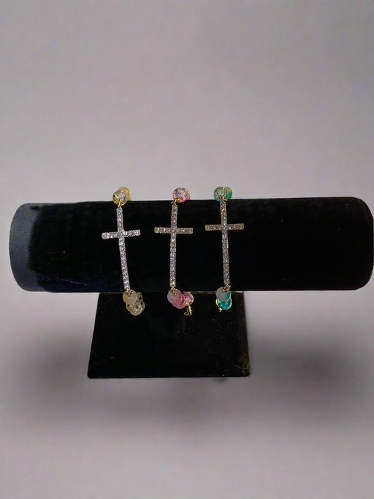 Cross Charm Braclet