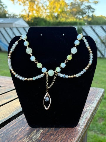 Handmade Yellow Beauty Necklace