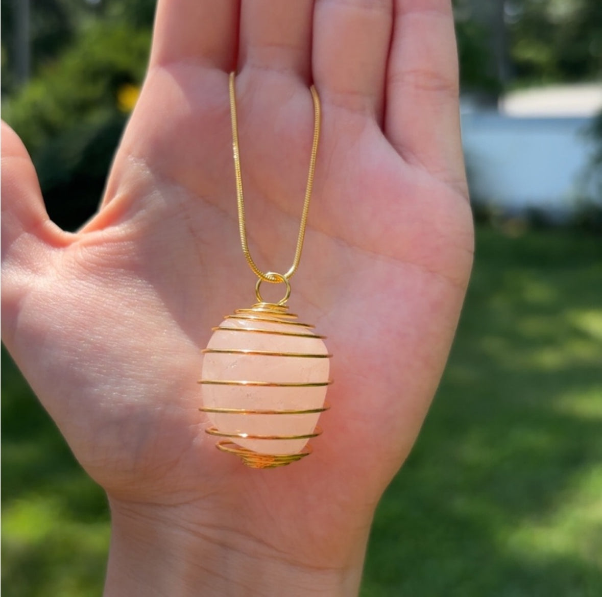 Crystal Pendant Necklace