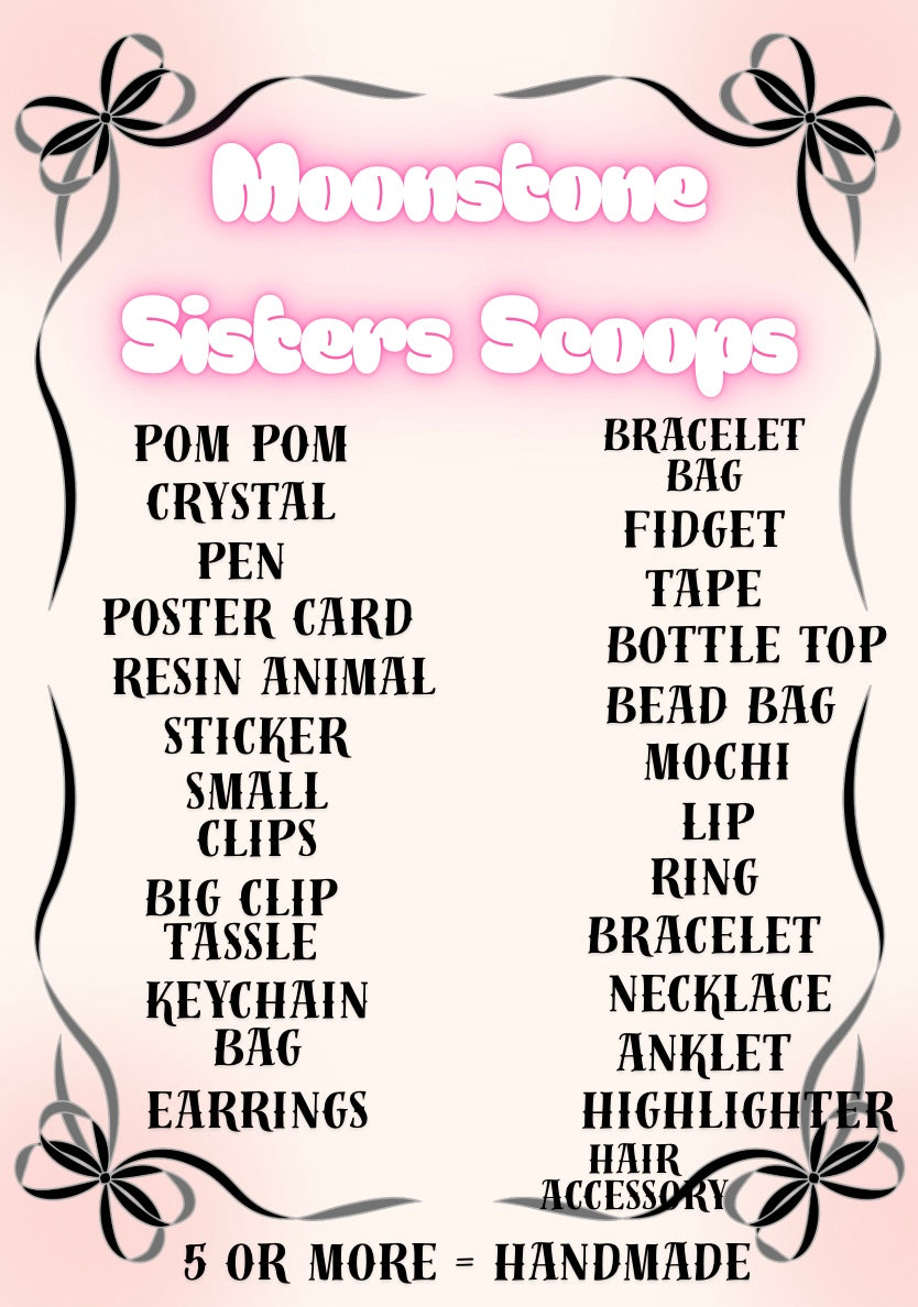 Moonstone Sisters Scoops (3 scoop)