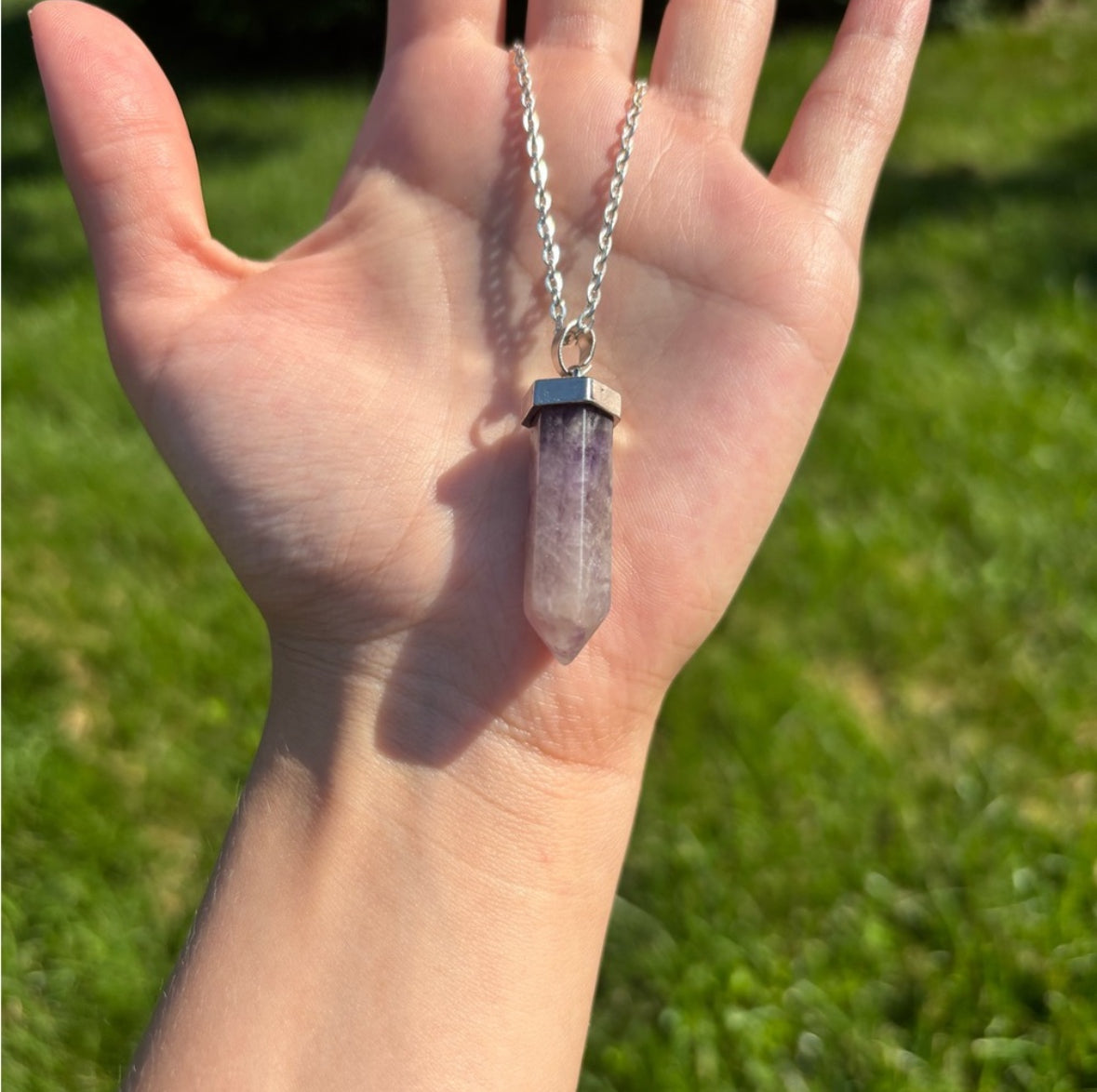 Crystal Pendant Necklace