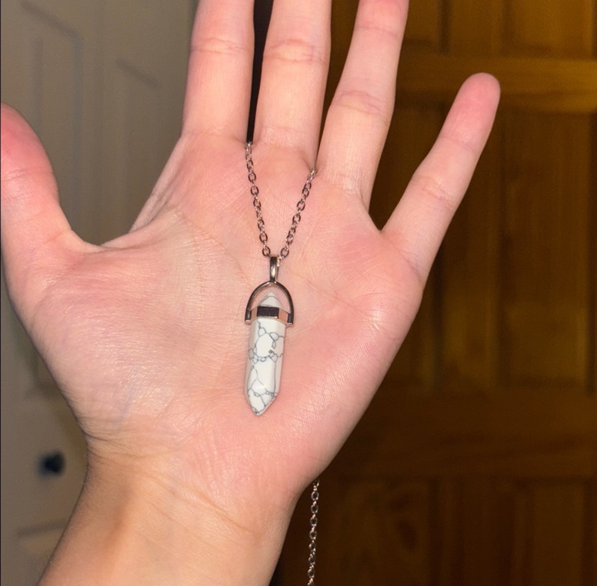 Crystal Pendant Necklace
