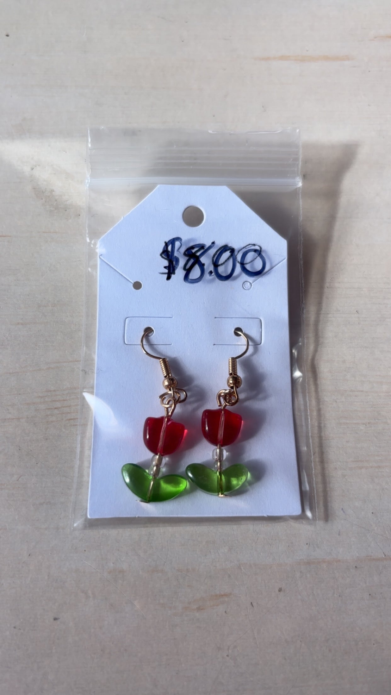 $8 earrings