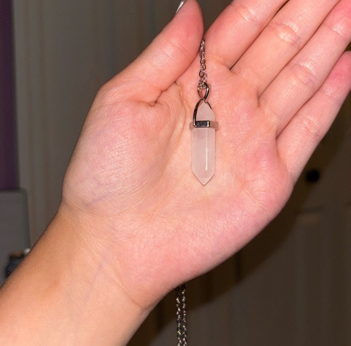 Crystal Pendant Necklace