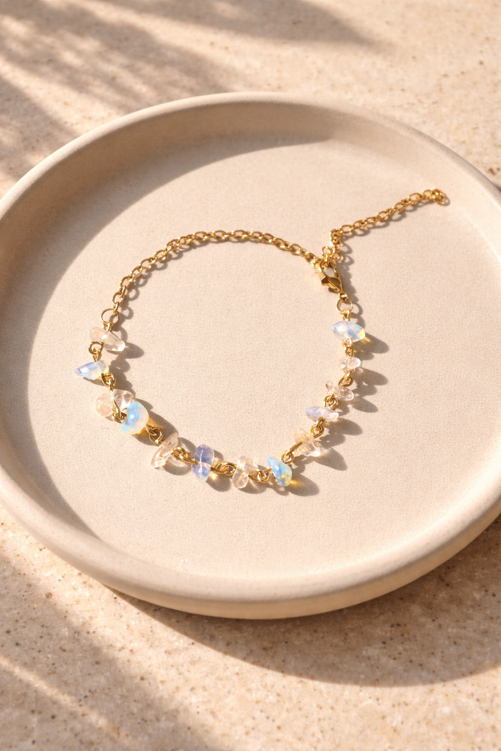 Cora’s Crystal Chip Bracelets