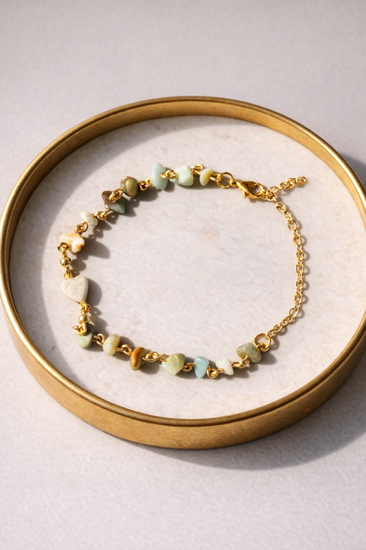 Cora’s Crystal Chip Bracelets